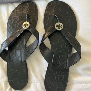 Tory Burch Patent Leather Sandals